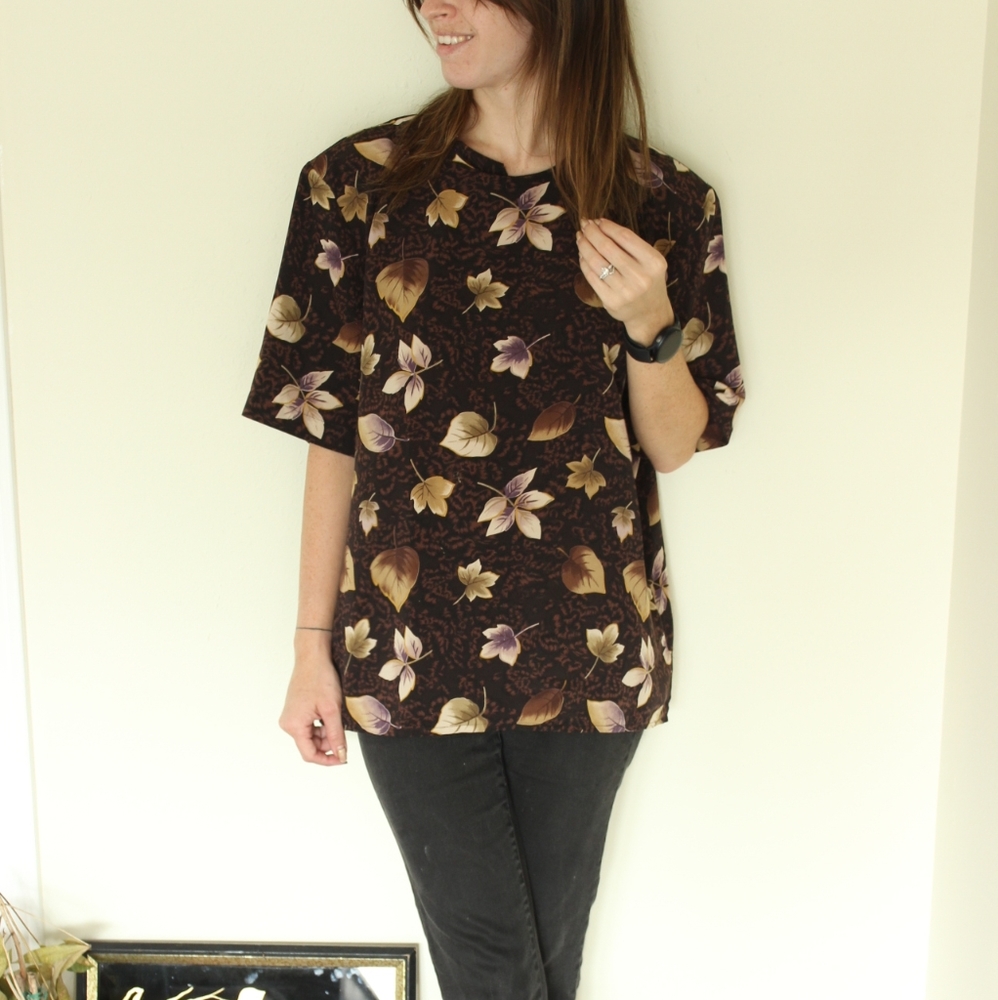 Fall Leaves Blouse